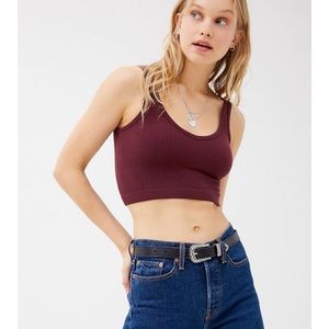 Urban Outfitters: Out from Under, bra top (maroon)